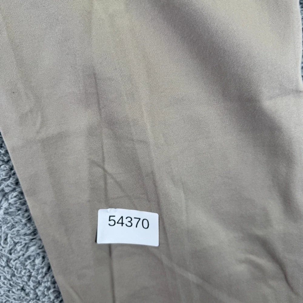 Banana Republic Gavin Pant Men 36x30 Beige Cotton Chino Straight Business Preppy